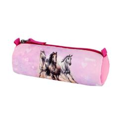 SPIRIT Schultaschen-Set Cool - Pferd 4 Teile rosa