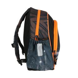 SPIRIT Kinderrucksack Uno Rennauto 10 l schwarz/orange