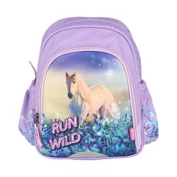 SPIRIT Kinderrucksack Uno Pferd Flieder 10 l bunt