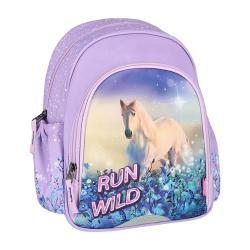 SPIRIT Kinderrucksack Uno Pferd Flieder 10 l bunt