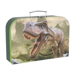 Handarbeitskoffer T-Rex bunt