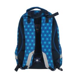 SPIRIT Schulrucksack Newbie Fußball blau