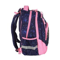 SPIRIT Schulrucksack Newbie Pferd blau/rosa