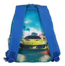 SPIRIT Kinderrucksack Uno-Duo mit Wendemotiv Auto/Fußball