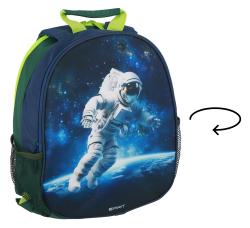 SPIRIT Kinderrucksack Uno-Duo mit Wendemotiv Raptor/Astronaut