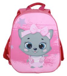 SPIRIT Kinderrucksack Uno-Duo mit Wendemotiv Katze/Pferd