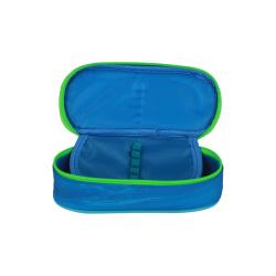 SPIRIT Pennalbox Mybag klein Rennauto blau/grün