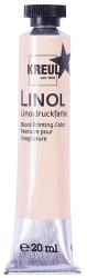 Tube mit Linoldruckfarbe in neutralem Design. Inhalt 20 ml, geeignet für Blockdruck.