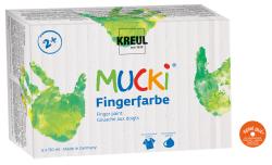 KREUL MUCKI Fingerfarben-Set 6 x 150 ml