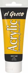 EL GRECO Acrylfarbe 75 ml gold