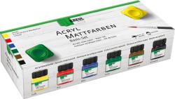 KREUL Acryl Mattfarben Basis Set 6 x 20 ml