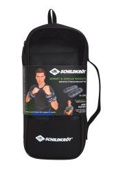 SCHILDKRÖT Gewichtsmanschetten-Set Arm/Bein 2 x 1 kg grau