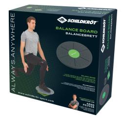 SCHILDKRÖT® Balance-Board mit Anti-Rutsch Pad 39,5 cm grau/grün