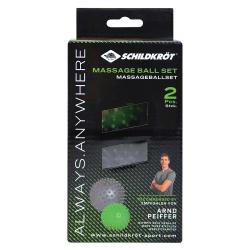 SCHILDKRÖT Noppenball-/Massageball-Set grün/anthrazit