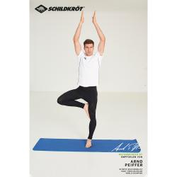 SCHILDKRÖT® Yogamatte 4 mm navy/mint