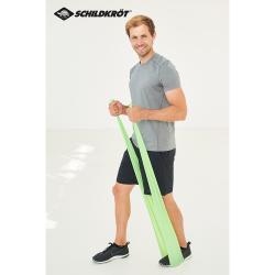 SCHILDKRÖT® Fitnessbänder 2er Set latexfrei 200 x 15 cm limegreen/anthrazit