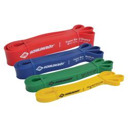 SCHILDKRÖT® Super Band Premium Bänder mit 4 verschiedenen Widerstandsgraden mehrere Farben