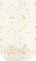 FOLIA Cellobeutel mit Gold-Druck 9,5 x 16 cm 10 Stück