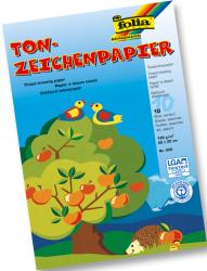 Tonzeichenpapier, 10 Bogen, farblich sortiert 