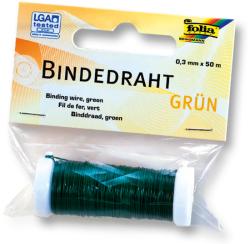 Bindedraht, 0.3mm x 50m, grün 