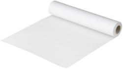 Rolle Zeichenpapier, weiß. Verpackt mit einem grauen Etikett. Für Zeichnungen und Skizzen geeignet.