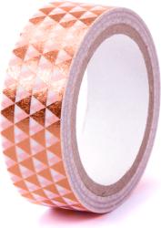 Folia Washi Tape - Hotfoil: Kupfer Dreiecke, 5m x 15mm 