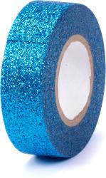 Washi Tape Glitzer 15 mm x 5 m blau