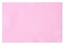 Ein rosa Blatt Papier. Die Oberfläche ist glatt und einfarbig.