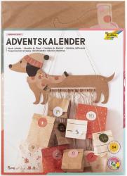 FOLIA Adventskalender Sausage Dog 54 Teile