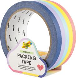 FOLIA Packband Regenbogen 48 mm x 25 m bunt