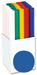 Packung mit bunten Papierrollen. Farben: Weiß, Grün, Gelb, Rot, Blau. Aufrecht stehend in einer weißen Box.