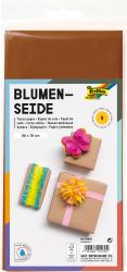 FOLIA Blumenseide 50 x 70 cm 5 Bögen braun