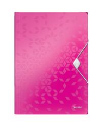 Leitz WOW Gummizugmappe A4, pink 