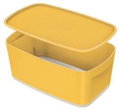 LEITZ Aufbewahrungsbox A5 MyBox Cosy mit Deckel warmes gelb