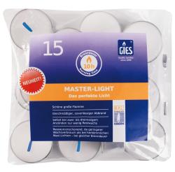 GIES Masterlights Ø 45 mm 15 Stück weiß