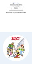 N NEUMANNVERLAGE - Asterix 2025 Broschürenkalender, 30x30cm, Wandkalender mit lustigen Asterix-Illustrationen, internationalen Feiertagen und Mondphasen, viel Platz für Notizen