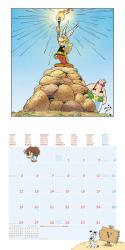 N NEUMANNVERLAGE - Asterix 2025 Broschürenkalender, 30x30cm, Wandkalender mit lustigen Asterix-Illustrationen, internationalen Feiertagen und Mondphasen, viel Platz für Notizen