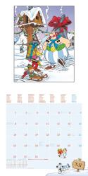 N NEUMANNVERLAGE - Asterix 2025 Broschürenkalender, 30x30cm, Wandkalender mit lustigen Asterix-Illustrationen, internationalen Feiertagen und Mondphasen, viel Platz für Notizen