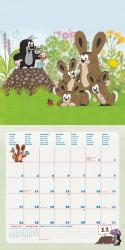 N NEUMANNVERLAGE - Der kleine Maulwurf 2025 Broschürenkalender, 30x30cm, Kinderkalender mit liebevoll gestalteten Illustrationen, extra Poster, internationalen Feiertagen und viel Platz für