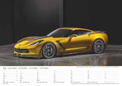 N NEUMANNVERLAGE - Sports Cars 2025 Wandkalender, 45x48cm, Kalender mit Abbildungen von hochleistungs-Autos, Speed Cars, Mondphasen,  Spiralbindung und internationales Kalendarium