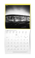 11FREUNDE - Let There Be Light! 2025, Fußballstadienkalender im Format 30x30 cm( 30x60cm geöffnet), Sport & Events, Stadionerlebnis