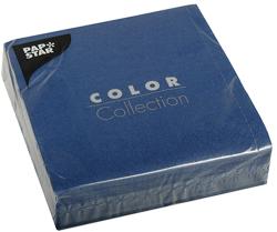 PAPSTAR Servietten Color Collection  50 Stück 33 x 33 cm dunkelblau