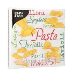 PAPSTAR Servietten Pasta 33 x 33 cm 20 Stück bunt