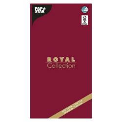 PAPSTAR Tischdecke Royal Selection 120 x 180 cm bordeaux