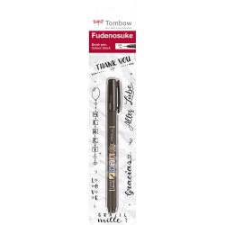 TOMBOW Fudenosuke weiche Spitze WS-BS-1P schwarz