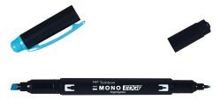 TOMBOW Textmarker Mono Edge mit Doppelspitze sky blue