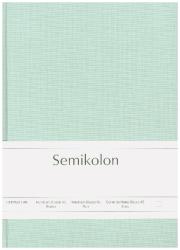 Semikolon Notizbuch Classic A5 blanko moss - gebunden