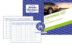 AVERY Zweckform Fahrtenbuch A6 quer 32 Bl. Recycling