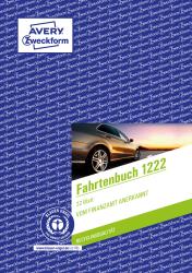 AVERY Zweckform Fahrtenbuch A5 hoch 32 Bl. Recycling