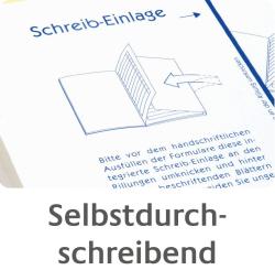 Wochenbericht Formular von Avery Zweckform. Enthält Tabellen für Arbeitszeiterfassung und Materialverbrauch.
